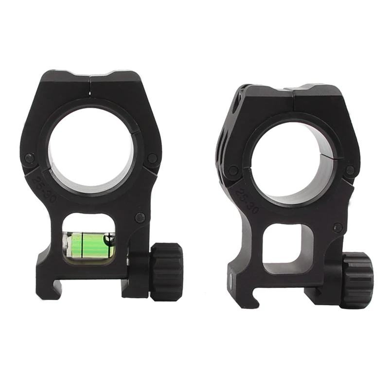 Tactical Airsoft M10 QD Separate Scope Mount Range Mount With Bubble Level For 20MM Picatinny Weaver Rail Hunting Accessory RL2-0034-01