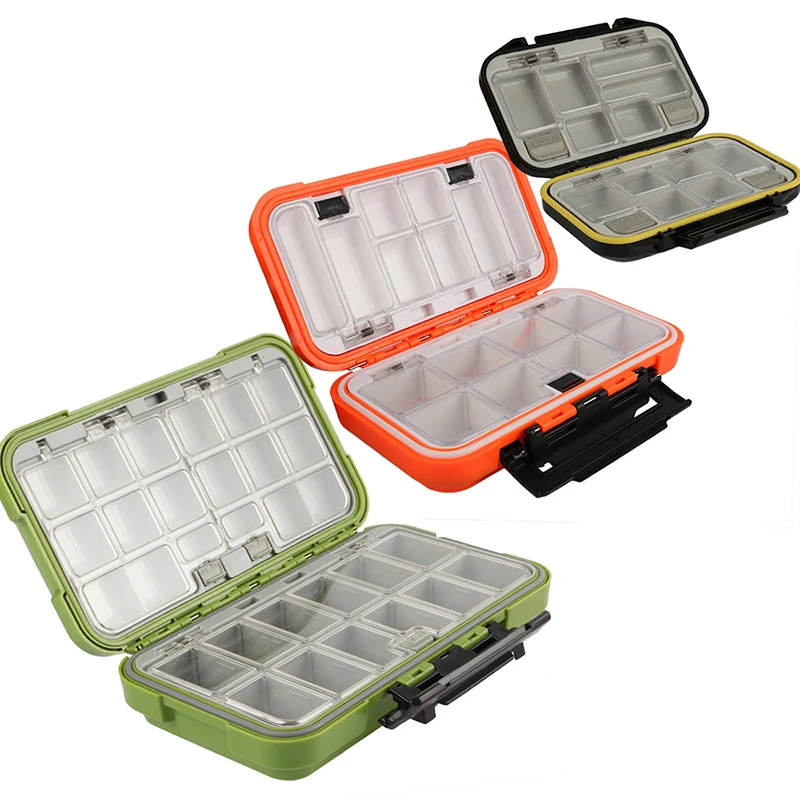 Mini Double Layer Hard Plastic Fishing Box Tool Case Accessories Tool High Quality Accessories Tool Box