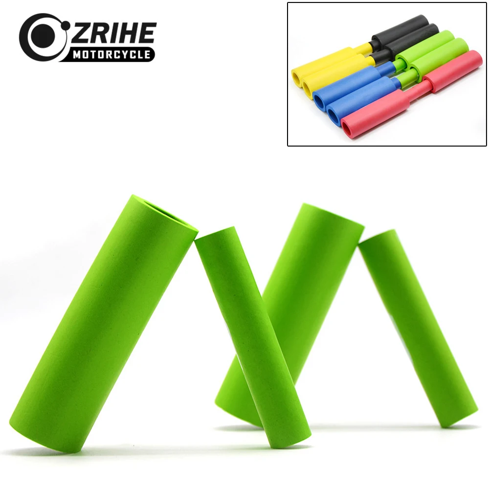 7/8" 22mm Racing Bicycle Motorcycle Foam Sponge Grip Cover handle bar for kawasaki NINJA 400R 1000 650R NINJA ZX10R 2006-16