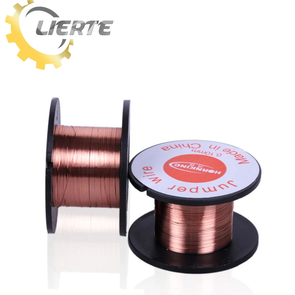 Lierte 5pcs/sets 0.1mm 15m Enameled Copper Wire Diameter