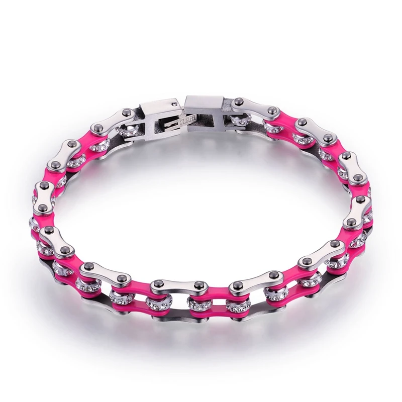 Cycolinks Baby Pink Crystal Bracelet