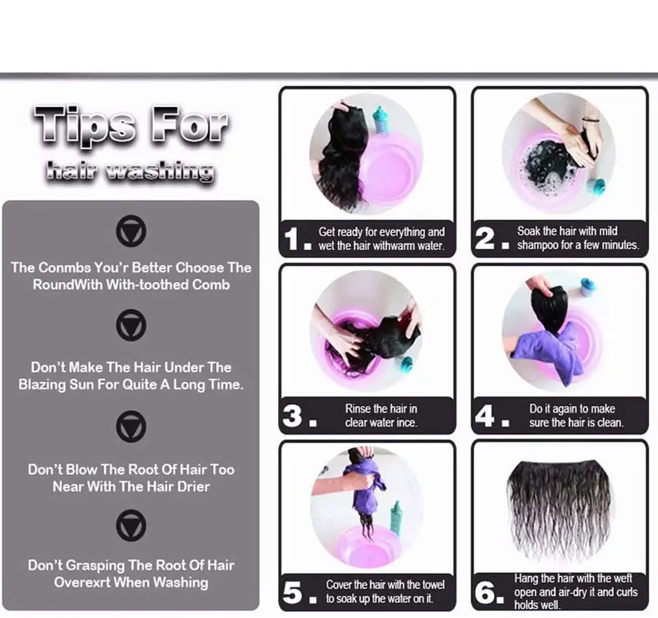 S-noilite 9inch Middle Part Bangs Side Bangs Clip in Hair Extension Women Bang Fake Hair Synthetic Top Front Hair Pieces