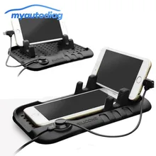 Продвижение Универсальный Автомобильный держатель для мобильного телефона Регулируемый Кронштейн Разъем магнитное зарядное крепление для большинства телефонов