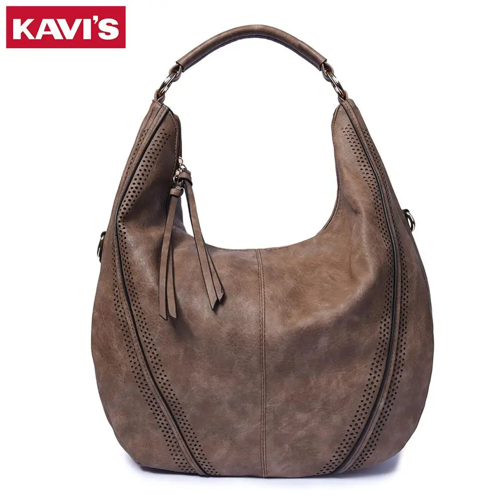 

KAVIS Saddle Shoulder Bag Female Crossbody Bags for Women PU Leather Flap Purses Handbags Sac Over the Strap for Lady Girls