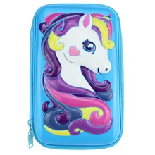 Cute eva pen case female unicorn child pencil case girl large capacity pencil case school supplies kawaii pencil bag pen box Cute eva pen case female unicorn child pencil case girl large capacity pencil case school supplies kawaii pencil bag pen box
