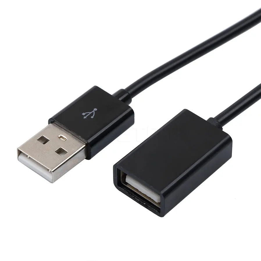 Kebidumei 0,5 м 1 м USB 2,0 удлинитель для передачи данных для мужчин и женщин дополнительный кабель для iPhone 4 5 6 Plus для samsung S6 Note4