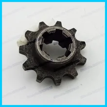 T8F 11 T передний зубчатый валик звездочки 11 зуб сцепления коробка передач для 2-х тактный 47cc 49cc мини moto Карманный Кроссовый мотоцикл мини moto