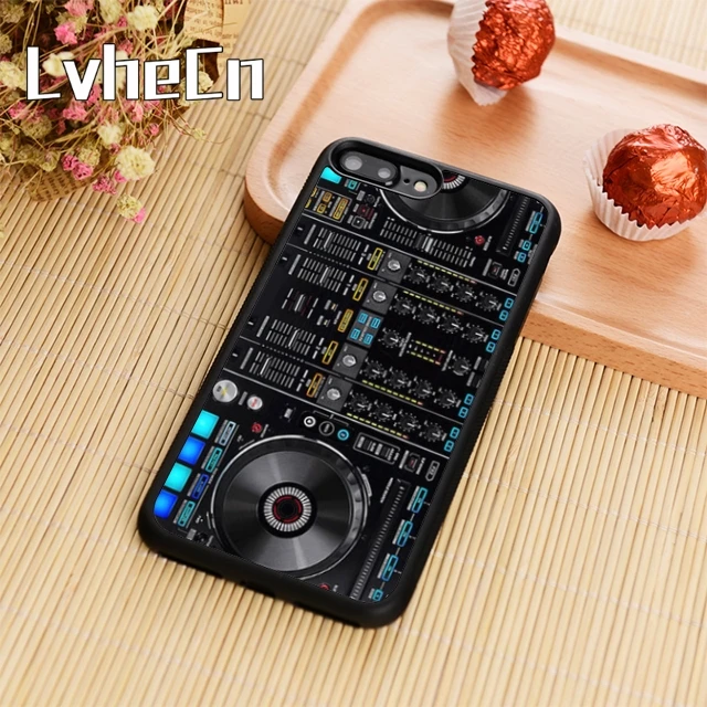LvheCn Music Note DJ микшерный пульт чехол для телефона iPhone 5 6 7 8 plus 11 pro X XR XS max samsung S7 edge S8 S9