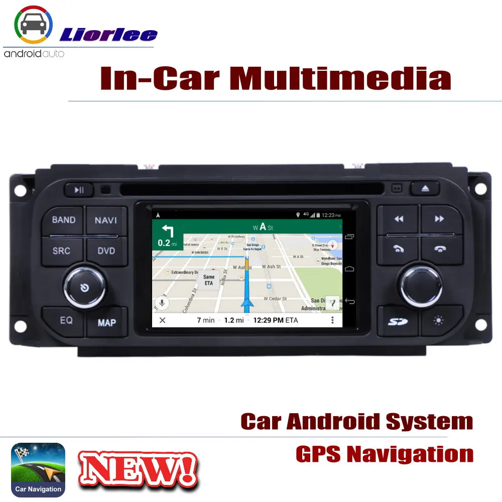Perfect For Dodge Intrepid 1998~2004 Car Android GPS Navigation DVD Player Radio Stereo AMP BT USB SD AUX WIFI HD Screen Multimedia 2