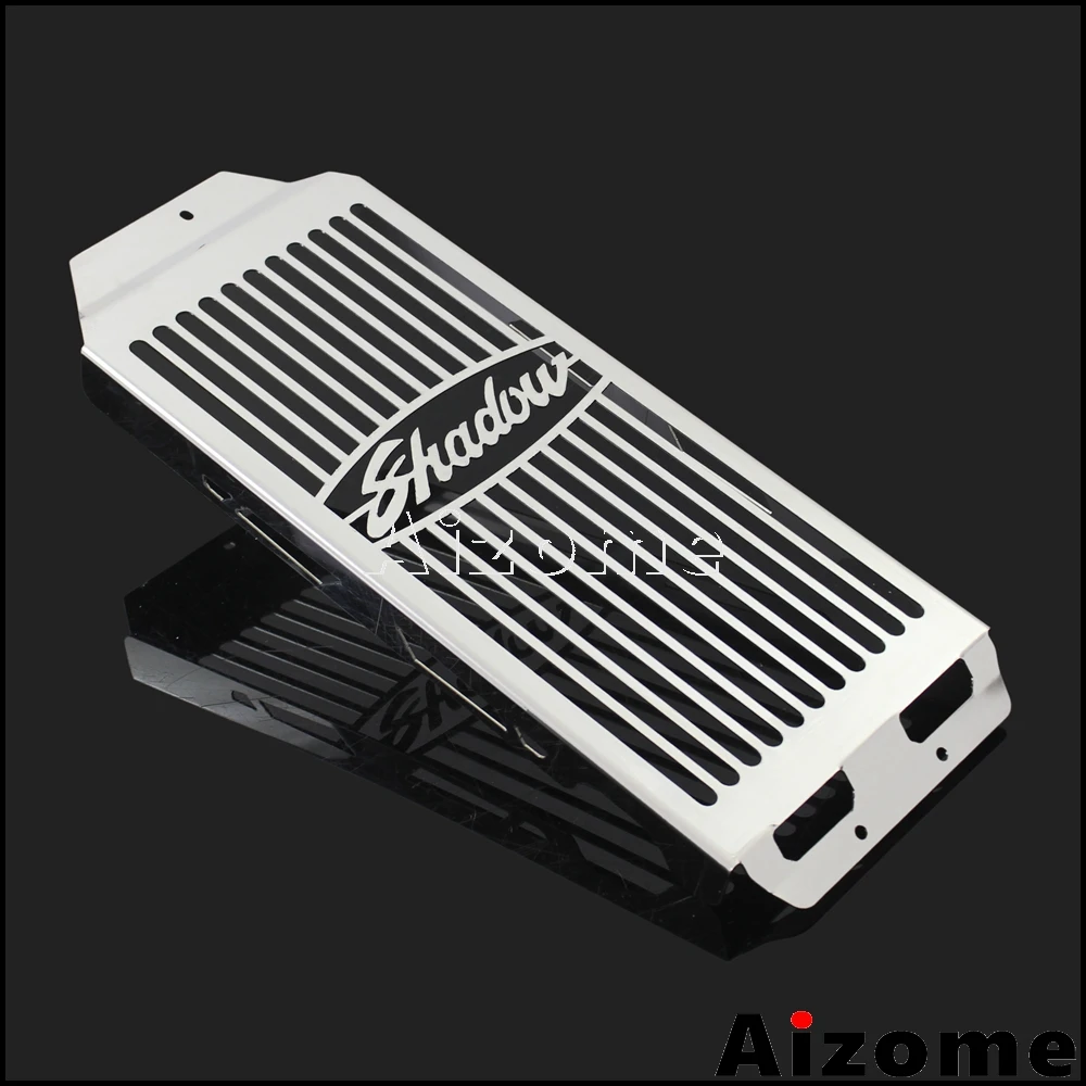 

Motorcycle Radiator Grill For Honda Shadow Aero VT400 VT750 2004-2012 Stainless Steel Radiator Guard Protector Cover