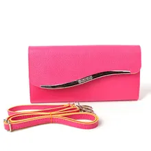 Pu frauen clutch brieftasche rindsleder umschlag Party-Veranstalter handtasche schulter kleine Frau Kosmetikerin
