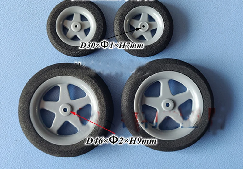 model airplane wheels