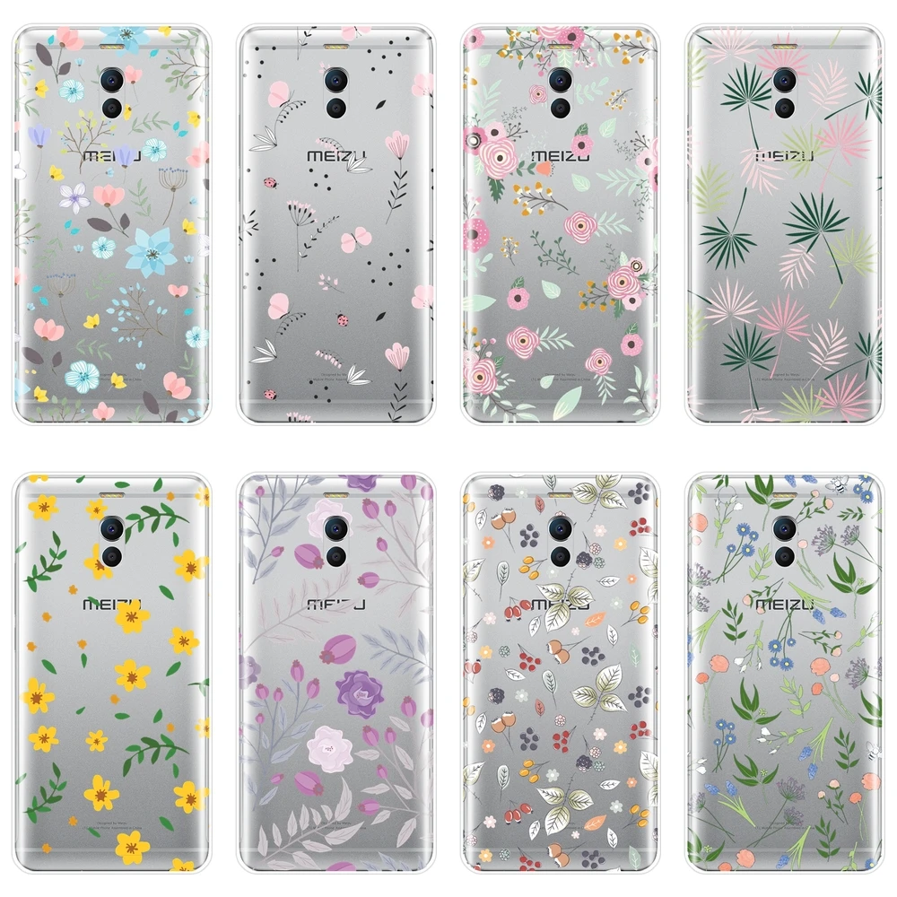 

For Meizu M2 M3 M5 M6 Note Case Silicone Soft Rose Flower Floral Back Cover For Meizu M2 M3 M3S M5 M5C M5S M6 M6S M6T Phone Case