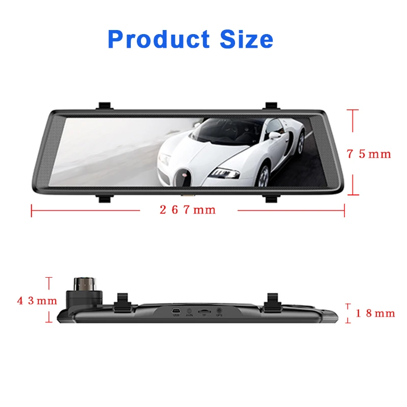 Phisung V6 car dvrs 10\
