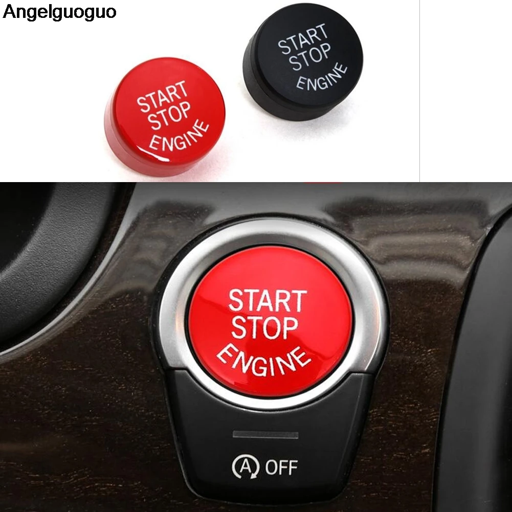 

For BMW 1 2 3 5 X1 X3 X4 X5 X6 series F Chassis F20 F21 F30 F31 F10 F11 F01 Car start stop engine button replace cover