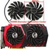 85MM PLD09210S12HH 95MM PLD10010S12HH VGA GPU carte refroidisseur ventilateur pour MSI RX480 RX580 RX470 RX570 armure/jeu remplacer ► Photo 3/6