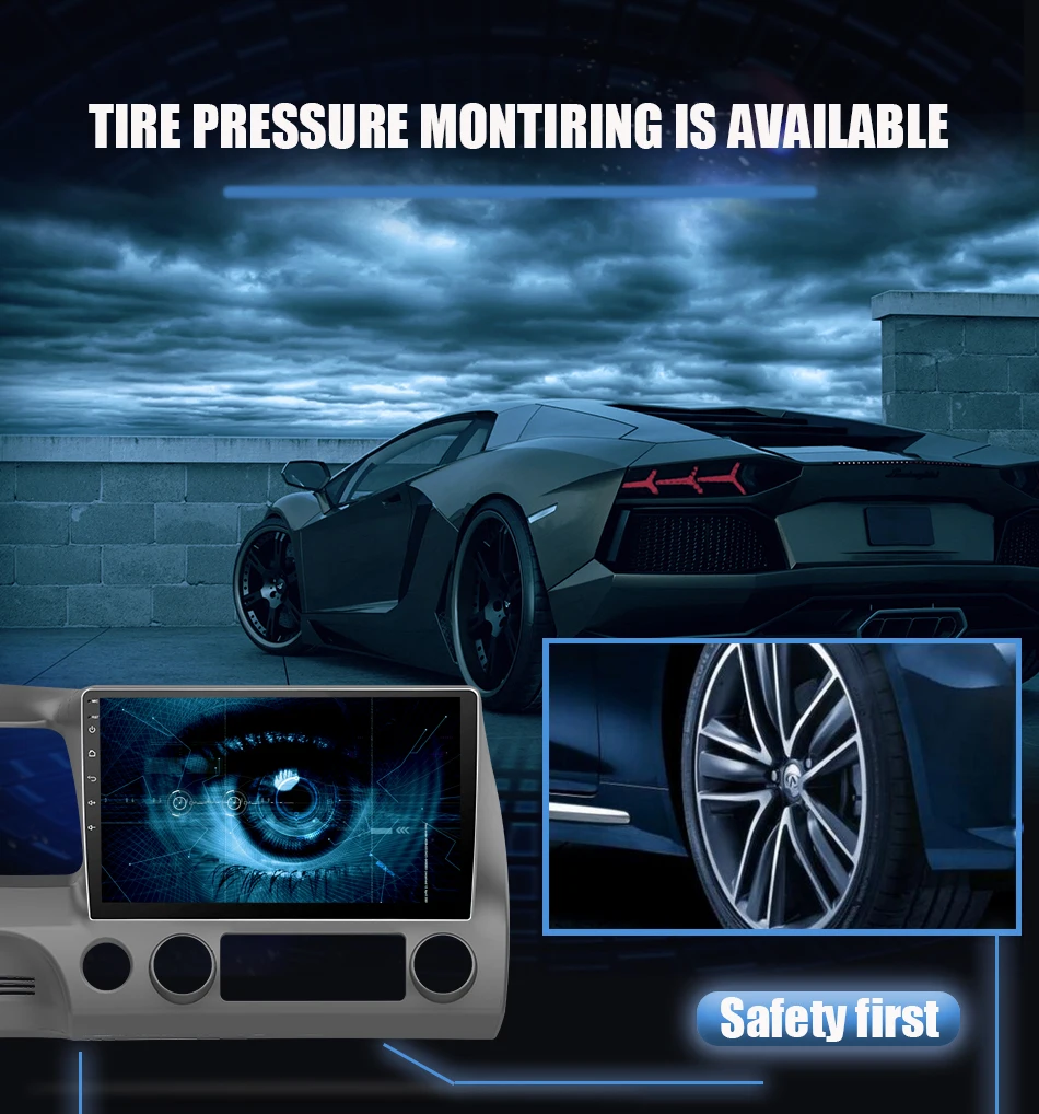 Best Eunavi android 8.1 car dvd gps player for honda civic 2006-2011 car radio video player gps navigation car stereo 2 din dvd 7851 15