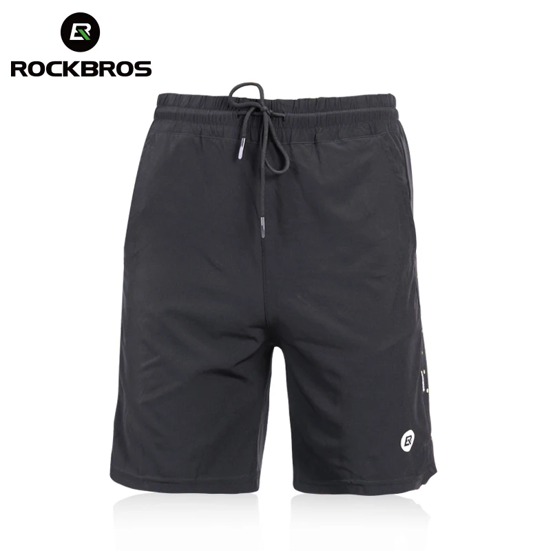 ROCKBROS, летние шорты для бега, мужские спортивные шорты для бега, фитнеса, быстросохнущие мужские шорты для спортзала, велосипеда, мужские спортивные шорты для тренажерных залов|Шорты для бега| | АлиЭкспресс