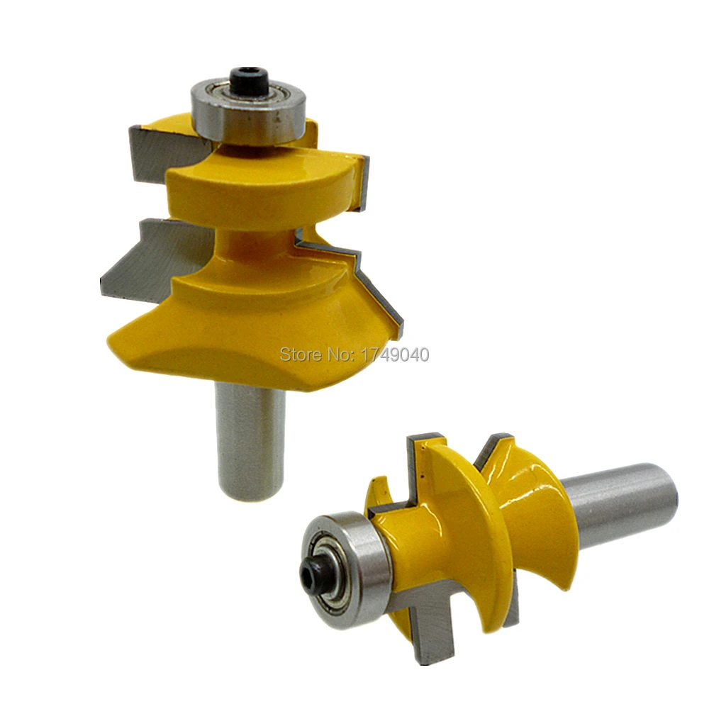 V Joint V notch Matched Tongue and Groove Router Bit 1/2" Shank Wood