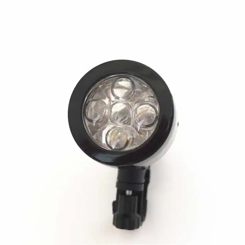 1 шт. 5 СВЕТОДИОДНЫЙ Луч питания черный Передний светильник головной светильник фонарь лампа для велосипеда велосипед Горячая