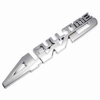 

Metal 3D Car Styling 4WD Full Time Chrome Emblem Badge Truck Auto Gule Sticker Decal Accessories For Ford