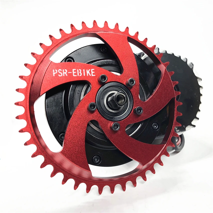 Sale New design 44T aluminium alloy Chainring for banfang BBSHD mid drive motor kit 4
