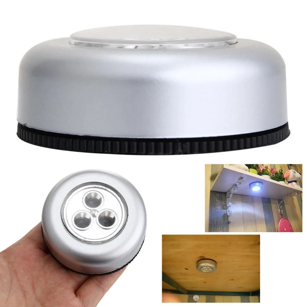 

LED Night Light Lamp Wireless Wall Lamp Novelty Bedroom For Children Camping Lava Cordless Touch bulbs 3LED