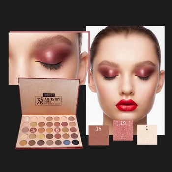 

15 Colors Makeup Earth Glitter Matte Eyeshadow Palette Makeup Set Paint Glitter Eye Shadow Smoked Color Beauty Makeup