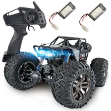1:8 большой 2,4 г 4WD 48 см Большой размер дистанционное управление скалолазание автомобиль игрушка с 2 перезаряжаемой батареей весна Демпфирование RC автомобиль подарок игрушка