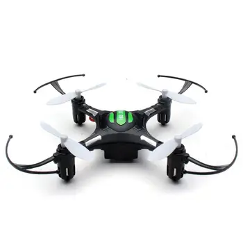 

RC Mini Drone Quadcopter 2.4G 4 Channel 6-Axis Gyro Headless Mode with One Key to Return Function Black