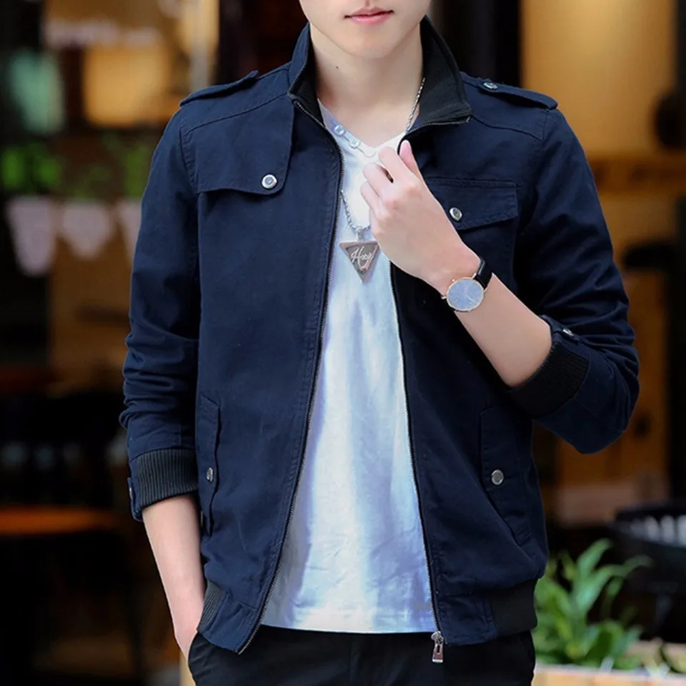 Cotton Men Jacket Spring Autumn Winter 