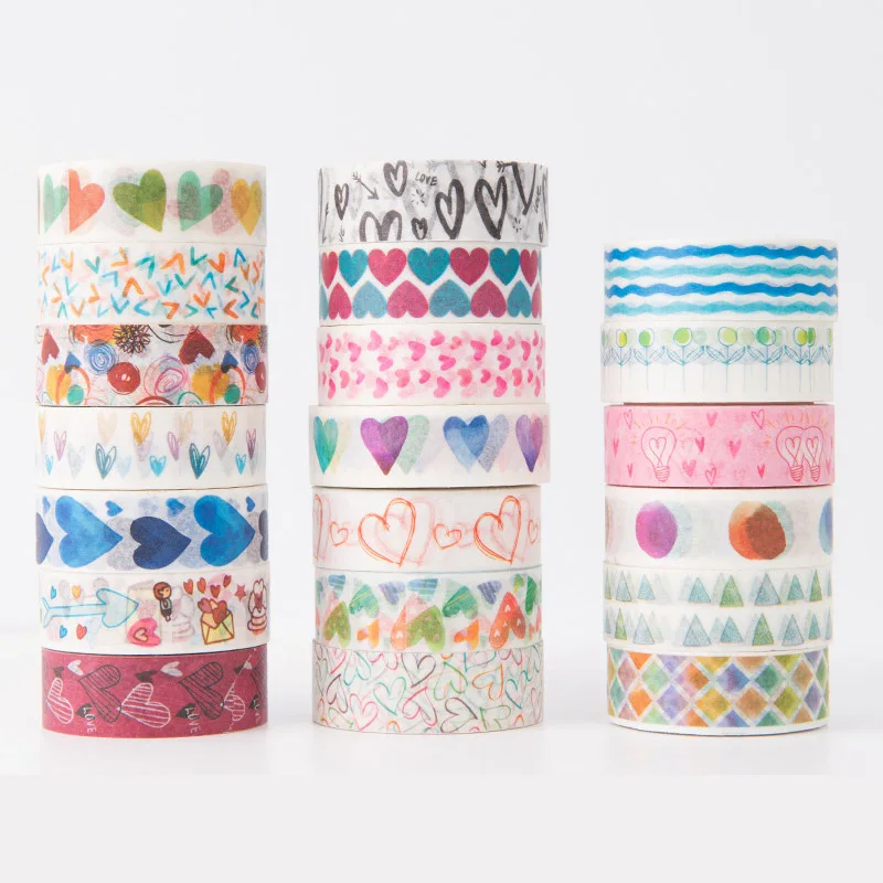 

DIY Kawaii Foil Washi Tape Stickers Scrapbooking Decorative Adhesive Tape Masking Tape For Office School Tools Cute Stationery