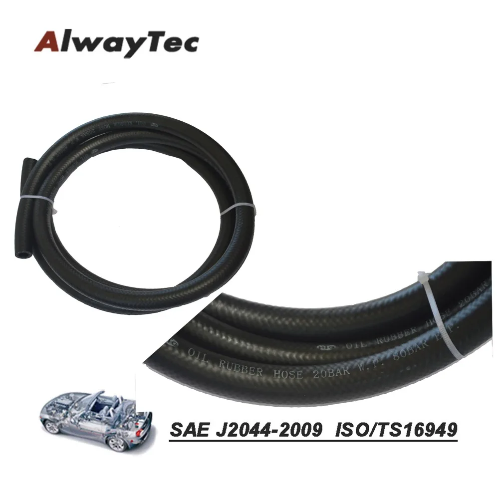 6.3mm 1/4" Auto Fuel Rubber Hose Automotive Wipers Water Pipe Fuel