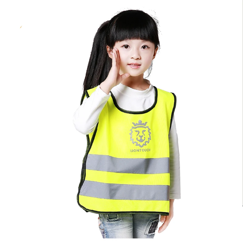 High Visibility Pupil Child Student Kid Reflective Traffic Vest Scooter