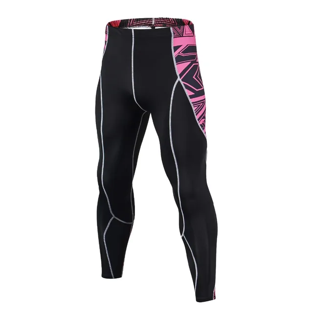 2018 Quick Dry Casual Brand Pants For Men Cycle Tight Skinny Compression Male Trousers G yms Fitness Leggings Joggers Sweatpants