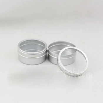 

New Free Shipping 50pcs/lot 40g Packaging Tin Metal Cans Cosmetics Jar Cream Container Round Aluminum Butter Case