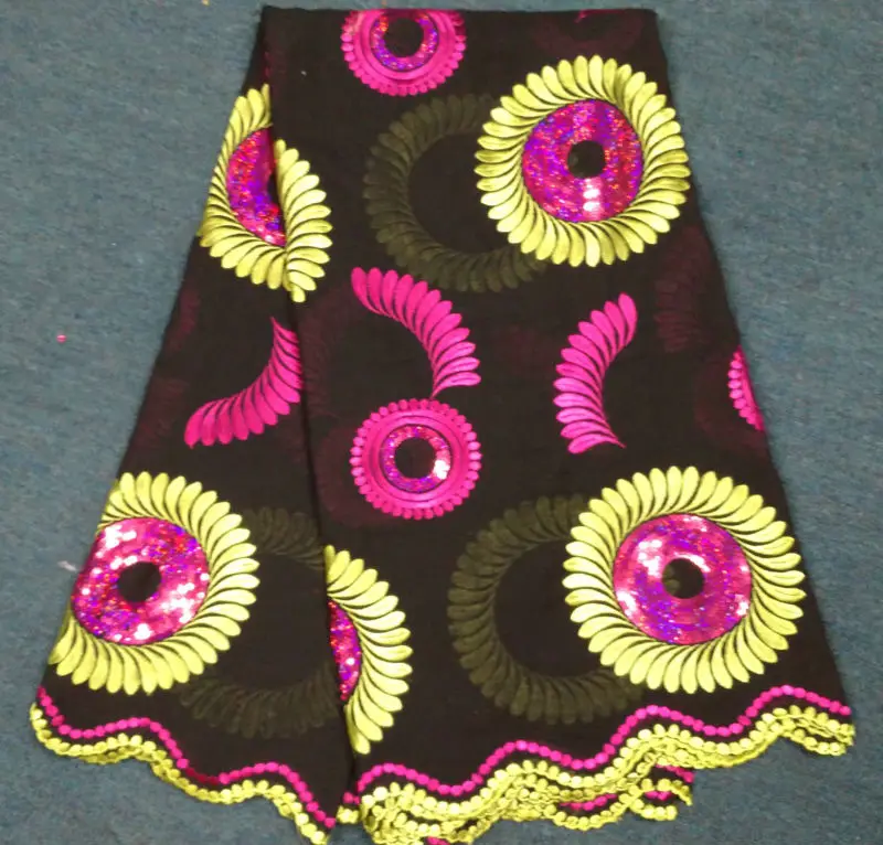 MS18 Newest Big Sunflowers Pattern With Sequins Af...