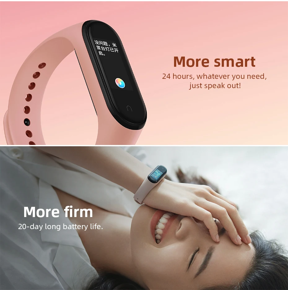 Глобальная версия Xiaomi Mi Band 4 умный Браслет пульсометр фитнес Bluetooth 5,0 135 мАч цветной экран часы