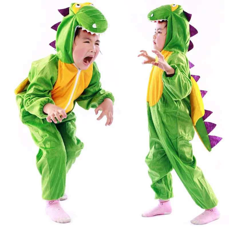 Najtaniej Halloween kostium dinozaura dla dzieci chłopiec smok impreza przebierana dziecięca fantazyjna odzież dla zwierząt śliczne tkaniny