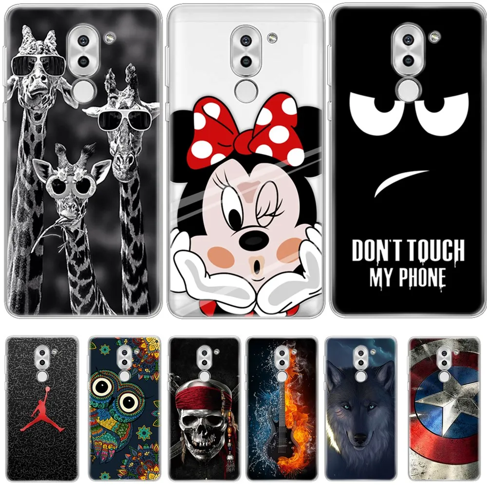 

Cool Design Soft Tpu Case For Huawei Honor 6X Soft Silicone Back Cover Phone Cases For Huawei Honor 6X Mate 9 Lite