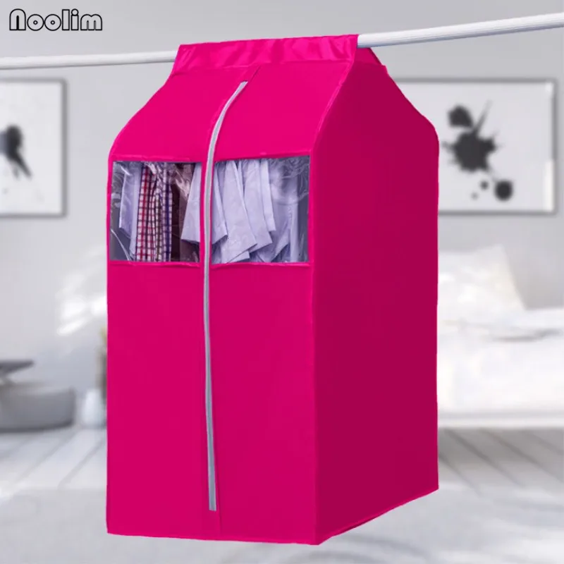 NOOLIM Garment Bag Hanging Organizer Storage Bag for Cloth Storage Bags Suit Coat Dust Cover Wardrobe Clothes Hanging Organizer