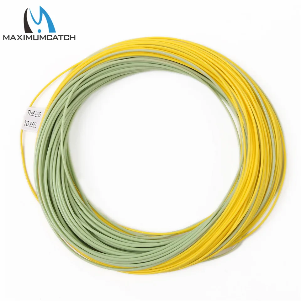 Maximumcatch 90FT 100FT 2/3/4/5/6/7/8/9wt рыболовная леска для ловли нахлыстом Вес вперед плавающая