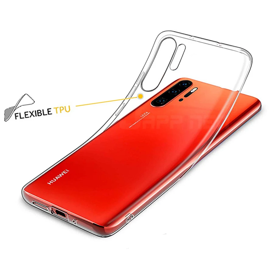 Мягкий силиконовый чехол для huawei P20 Pro Lite Ультратонкий Honor 20 P30 Nova 5i 5 Прозрачный