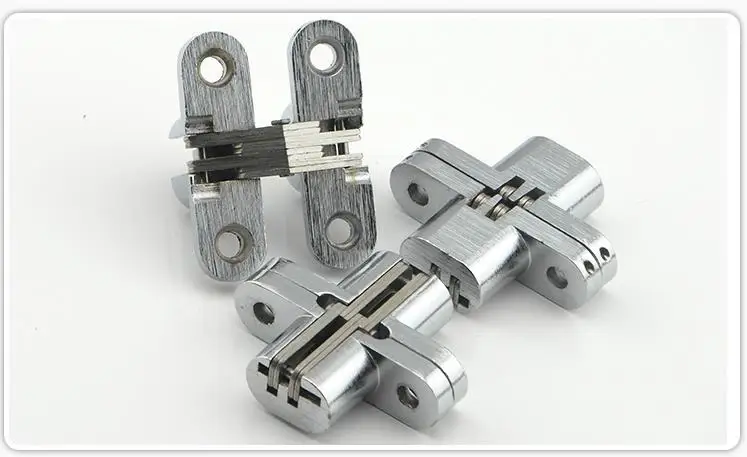 Heavy duty Self closing Invisible Spring Closer Door Hinge Invisible Hinges load 20kg