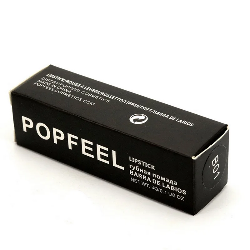 POPFEEL, 20 цветов, водостойкая матовая губная помада, стойкая губная помада Rouge Levre, Сексуальный макияж, увлажняющая помада, обнаженная красота