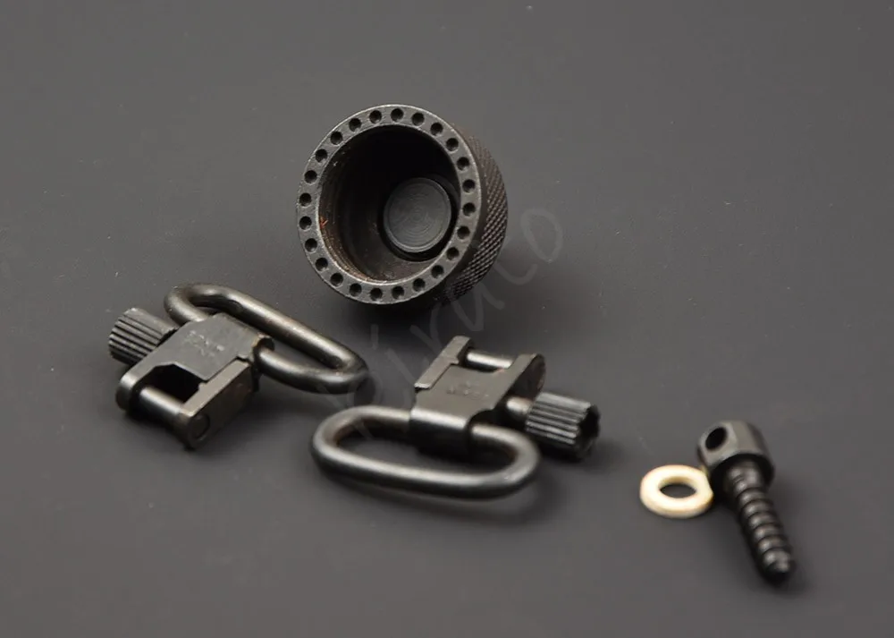 Sparta sling all steel swivels with Remington 870 20 gauge shotguns cap