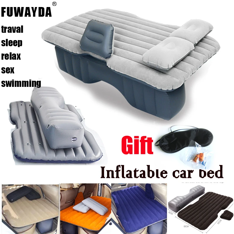 FUWAYDA car seat covers bed mattress Inflatable Travel Party Car Bed for back seat Bed Cushion DHL TNTRU
