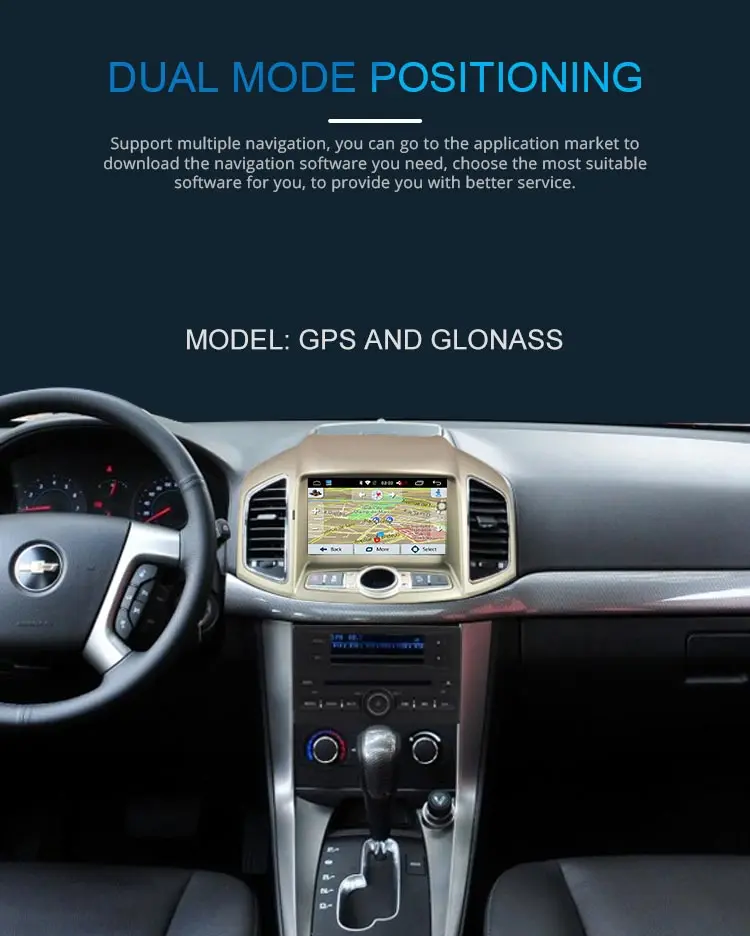 Cheap JDASTON 8" Android 9.0 Car CD DVD Player For Chevrolet Captiva 2006 - 2015 GPS Navigation Auto Radio Audio RDS Wifi CANBUS Map 3