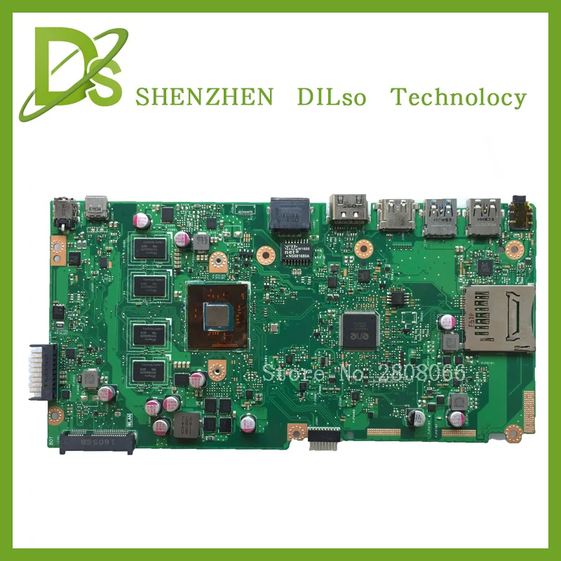 For ASUS X540SA Laptop motherboard X540SA mainboard REV2.1 integrated dual-core processo onboard freeshipping 100% tested planetesimal g31m3 775 ddr2 4gb usb2 0 vga fully integrated g31 motherboard cd dual core core duo 100% tested perfect quality