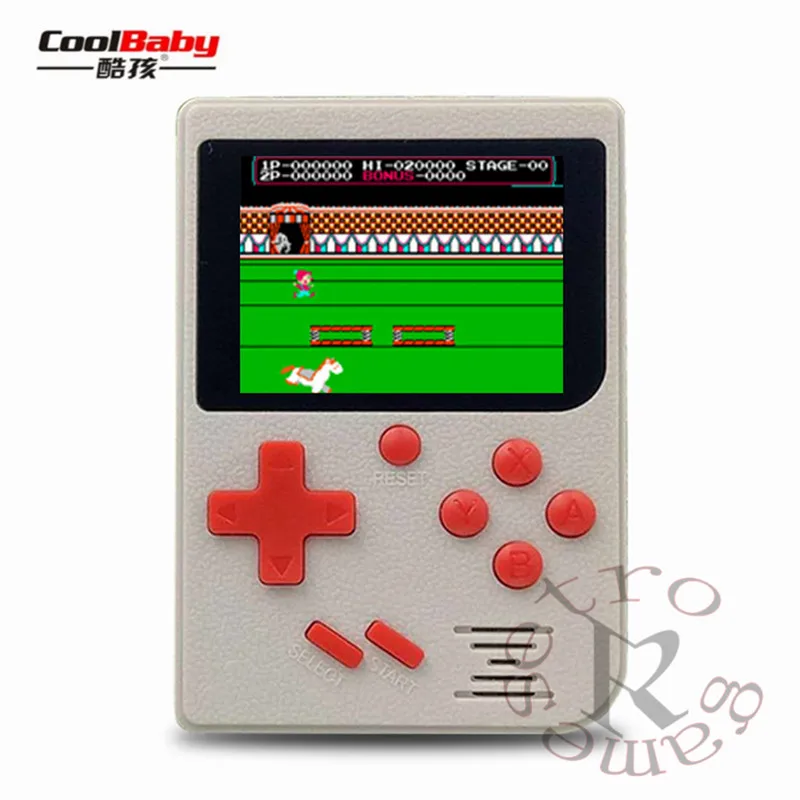 Coolbaby 8bit Retrto Портативный мини портативные игровые консоли AV Out игровой встроенный